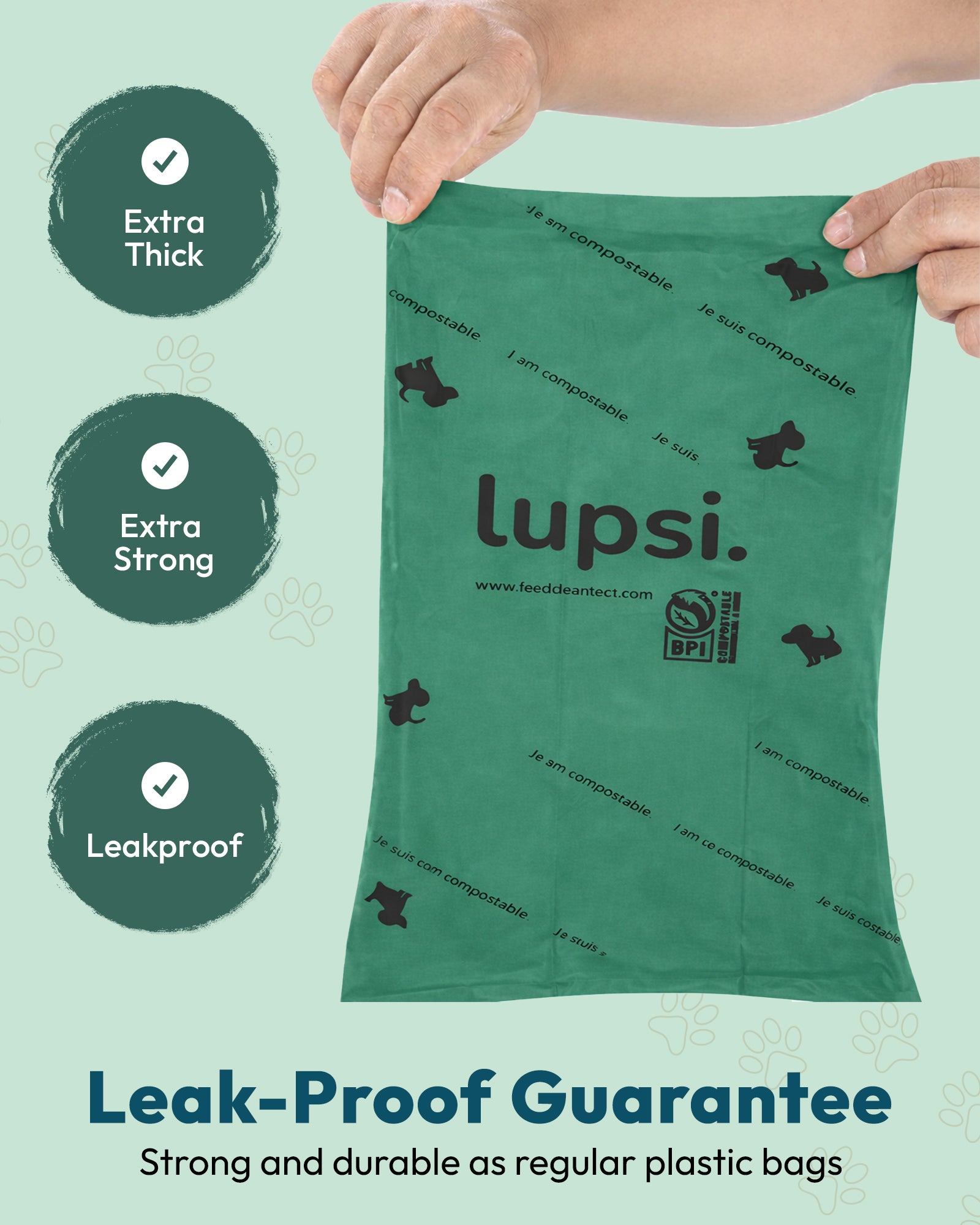 Lupsi Poop Bags - 240 Count
